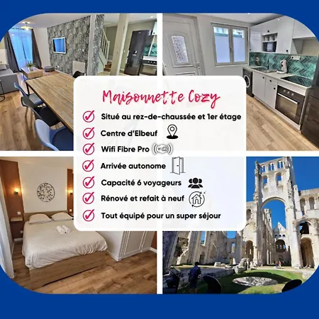 Apartment Maisonette Cozy, Neuf, Centre-ville, Wifi