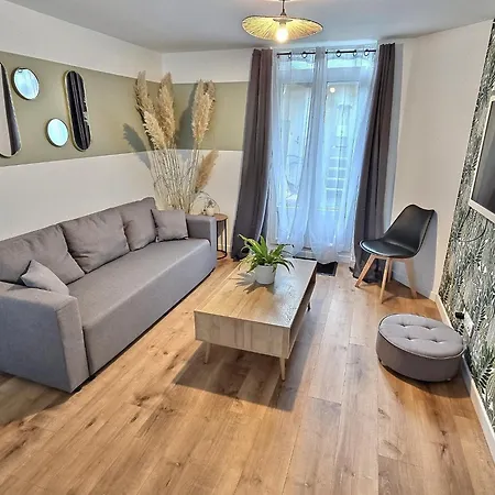 Maisonette Cozy, Neuf, Centre-ville, Wifi Apartment Elbeuf